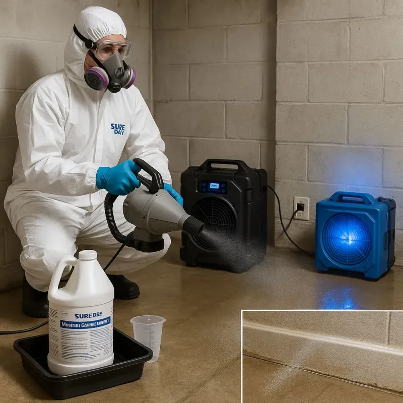 Sanitization and Odor Removal process in Grass Valley, CA