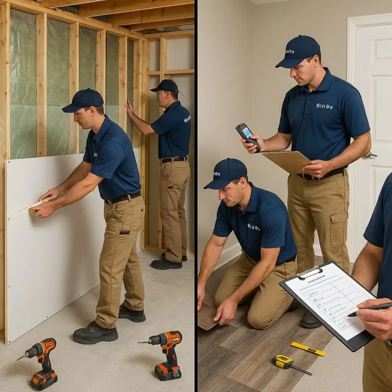 Repairs and Reconstruction process in Grass Valley, CA