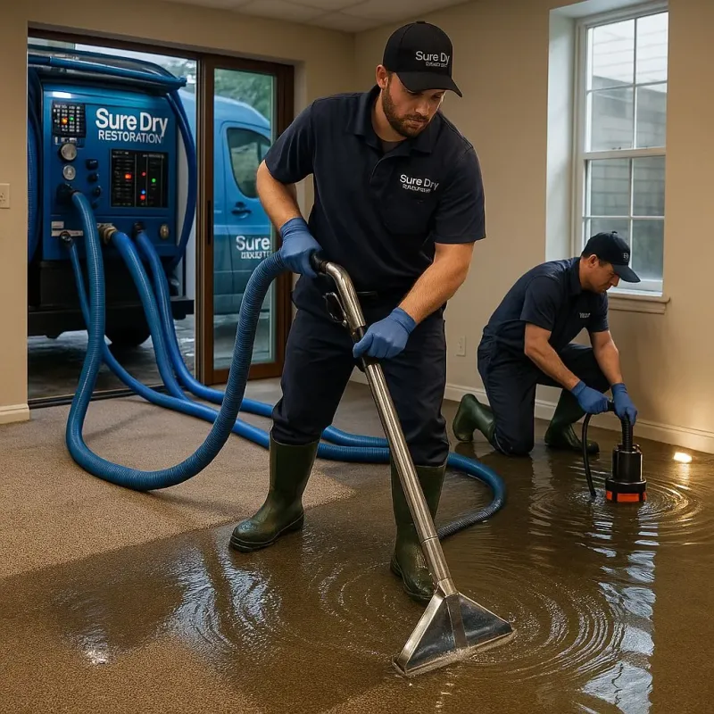 Water Extraction and Removal process in Grass Valley, CA